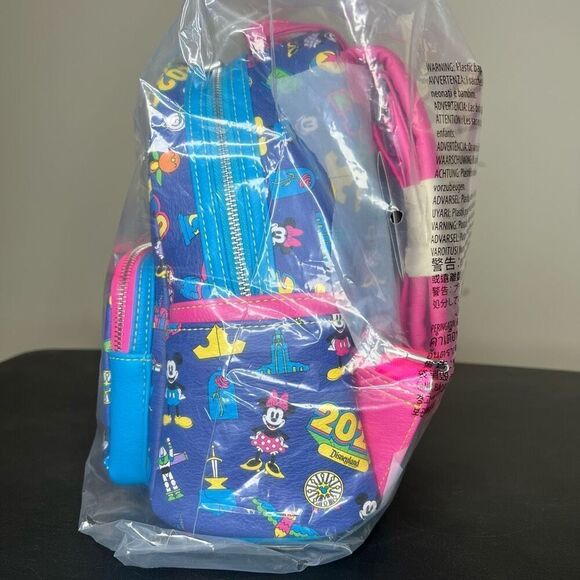 NEW Loungefly Mickey Mouse and Friends Mini Backpack Disneyland 2024 main image 6